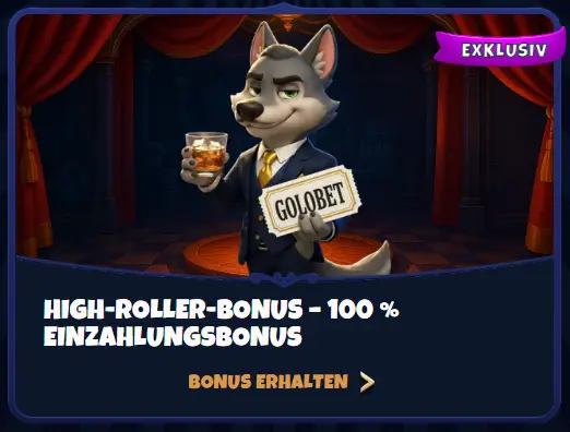 Golobet Casino DE High-Roller-Bonus