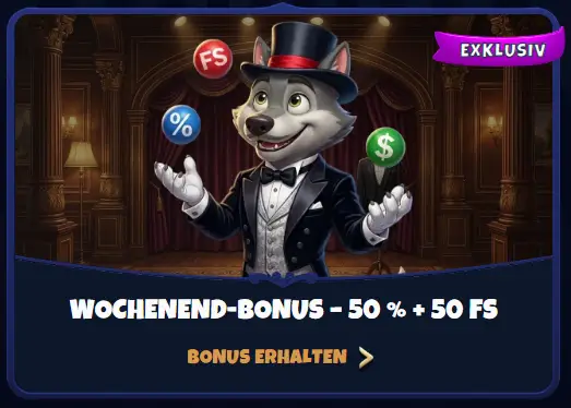 Golobet Casino DE Wochenend-Bonus