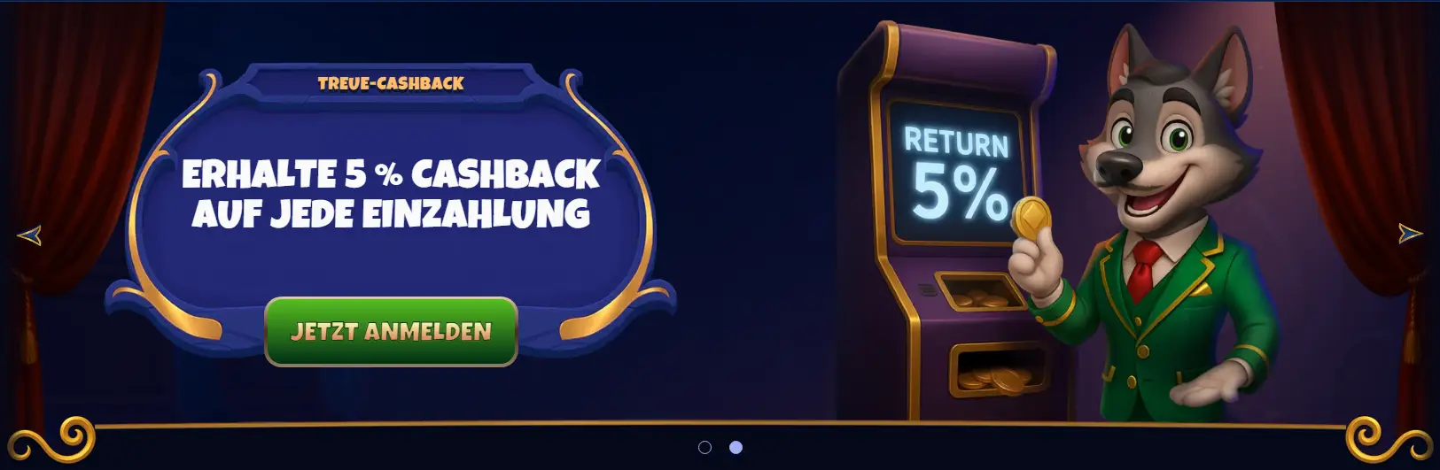 Golobet Casino Cashback banner